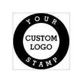 ゴムカスタムスタンプ、ロゴスタンプ、ビジネスブランディング ラバースタンプ (インプリント)