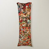 ゴムカラフル壁 ボディピロー (正面縦)