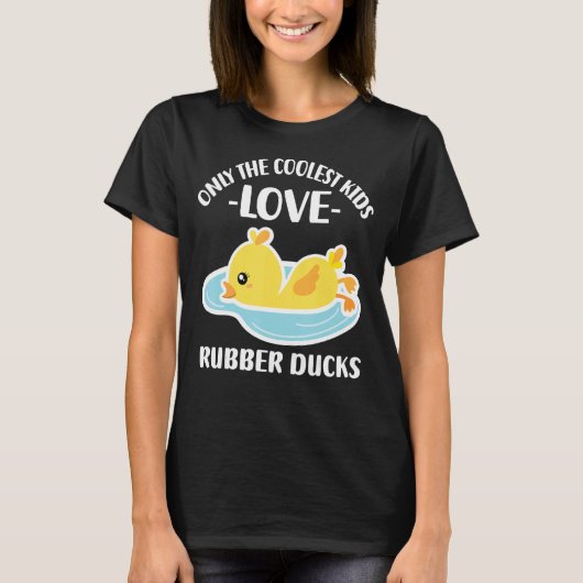 ゴムクールダック20を愛する子供たち Tシャツ (正面)