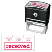 ゴムシンプルスタンプの受取り セルフインキングスタンプ (インサイチュ)