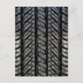 ゴムタイヤスタイル車の組織 ポストカード (正面)