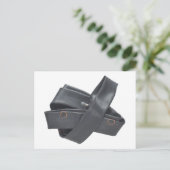 ゴムタイヤチューブ付きポストカード ポストカード (スタンド正面)