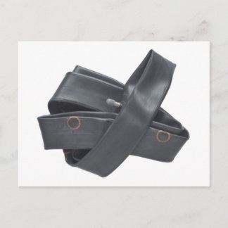 ゴムタイヤチューブ付きポストカード ポストカード