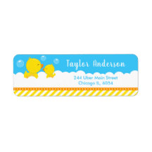 ゴムダッキー（アヒルちゃん）イエローとブルー