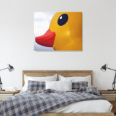 ゴムダッキー（アヒルちゃん） キャンバスプリント (インサイチュ (寝室))