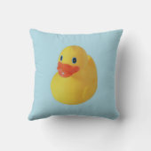 ゴムダッキー（アヒルちゃん） クッション (裏面)