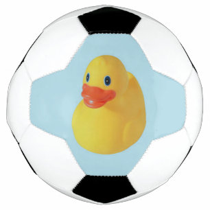 ゴムダッキー(アヒルちゃん) サッカーボール