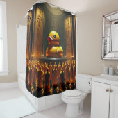 ゴムダッキー（アヒルちゃん） シャワーカーテン (インサイチュ)