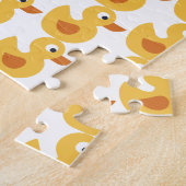 ゴムダッキー（アヒルちゃん） ジグソーパズル (側面)