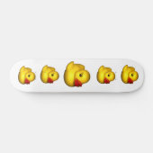 ゴムダッキー（アヒルちゃん） スケートボード (横)