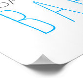 ゴムダッキー（アヒルちゃん）バブルバスボーイベビーシャワー ポスター (角)