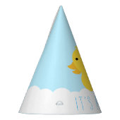 ゴムダッキー(アヒルちゃん)バブルバス男の子シャワー パーティーハット (左)