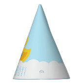 ゴムダッキー(アヒルちゃん)バブルバス男の子シャワー パーティーハット (右)