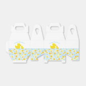 ゴムダッキー(アヒルちゃん)バブル赤ちゃんシャワーパーティー好意ボックス フェイバーボックス (折り畳みなし)