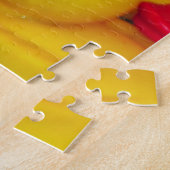 ゴムダッキー(アヒルちゃん)パターン ジグソーパズル (側面)