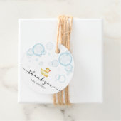 ゴムダッキー（アヒルちゃん）ベビーシャワー フェイバータグ (インサイチュ)