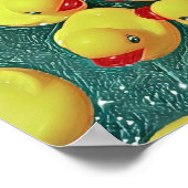 ゴムダッキー（アヒルちゃん） ポスター (角)