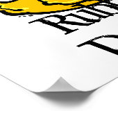 ゴムダッキー（アヒルちゃん） ポスター (角)