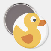 ゴムダッキー（アヒルちゃん） マグネット (正面/裏面)