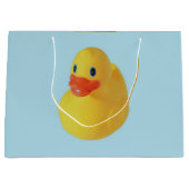 ゴムダッキー（アヒルちゃん） ラージペーパーバッグ (正面)