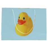ゴムダッキー（アヒルちゃん） ラージペーパーバッグ (裏面)