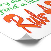 ゴムダッキー(アヒルちゃん)地下鉄アートポスター ポスター (角)