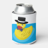 ゴムダッキー（アヒルちゃん） 缶クーラー (缶正面)