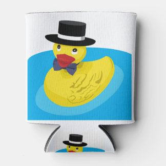 ゴムダッキー（アヒルちゃん） 缶クーラー
