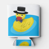 ゴムダッキー（アヒルちゃん） 缶クーラー (裏面)