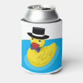 ゴムダッキー（アヒルちゃん） 缶クーラー (缶裏面)