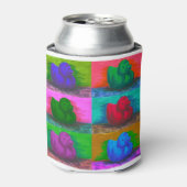 ゴムダッキー（アヒルちゃん） 缶クーラー (缶正面)