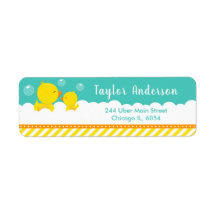 ゴムダッキー（アヒルちゃん）黄および緑