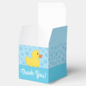 ゴムダッキー（アヒルちゃん）1st誕生日パーティーキッズベビー フェイバーボックス (オープン)