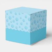 ゴムダッキー（アヒルちゃん）1st誕生日パーティーキッズベビー フェイバーボックス (裏面サイド)