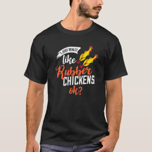 ゴムチキン叫び衣装 Tシャツ