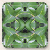 ゴムツリーパターン コースター (正面)