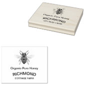 ゴムパーソナライズされたスタンプ – ピュアオーガニックハニー ラバースタンプ (押印)