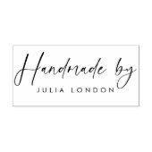 ゴムパーソナライズされたスタンプ「手作り」 - エレガント ラバースタンプ (インプリント)