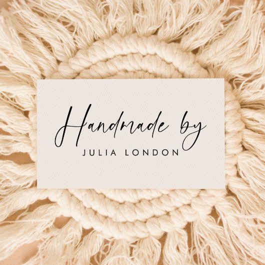 ゴムパーソナライズされたスタンプ「手作り」 - エレガント ラバースタンプ