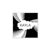 ゴムパーソナライズされた印子供への色。 ラバースタンプ (インプリント)