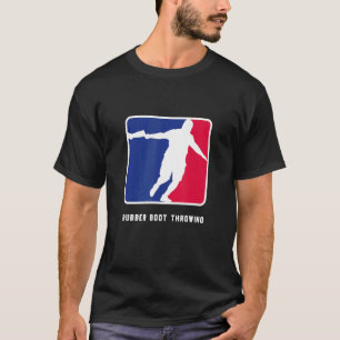 ゴムブーツ投げ Tシャツ