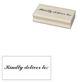 ゴム印でお届けください ラバースタンプ (押印)