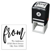 ゴム印でパーソナライズされた磨かれる セルフインキングスタンプ (インサイチュ)