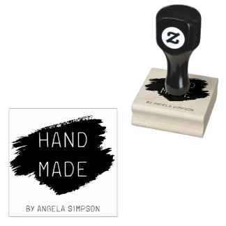 ゴム印で手作りのミニマルなクレフター ラバースタンプ