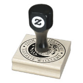 ゴム印の図書館のクリスタルムーン ラバースタンプ (スタンプ)