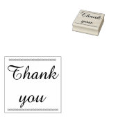 ゴム印をありがとう ラバースタンプ (押印)
