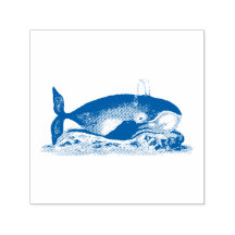 ゴム印：ヴィンテージ鯨BY GEORGE SHAW