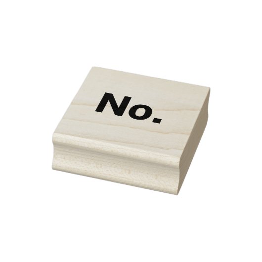 ゴム印 5cm x 5cm: No. (スタンプ)