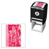 ゴム印： GUSTAVクリムト：衛生人 セルフインキングスタンプ (インサイチュ)