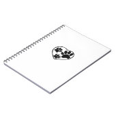 ゴム押しハート及びペット用手摺 ノートブック (左側)